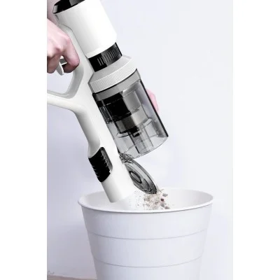 Debia vacuum cleaner wireless high-speed charging for two hours, easy storage and Operation - White